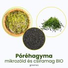 Póréhagyma mikrozöld és csíramag BIO