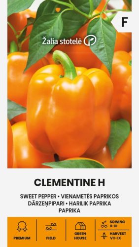 Édes paprika CLEMENTINE H vetőmag