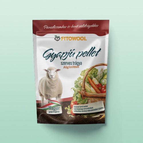 Fitowool Prémium Gyapjú Pellet – Paradicsomhoz és kerti zöldségekhez