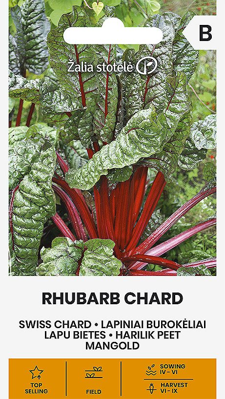 Mángold Rhubarb Chard vetőmag