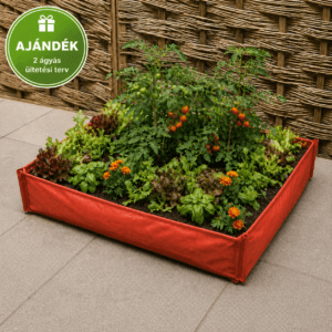 összehajtható emelt ágyás ajándék ültetési terv