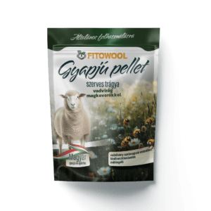 Fitowool Prémium Gyapjú Pellet – Vadvirágmagokkal